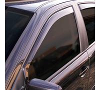 ClimAir Car Comfort Deflectores de Aire Negro Compatible con Renault Captur II 2020-
