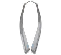 ClimAir Deflectores de viento delanteros (con ABE) 03-1921, acabado ahumado