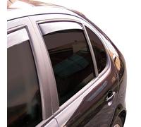 ClimAir Deflectores Laterales Master Negro (Trasero) Compatible con Volkswagen Tayron (R41) 2024-