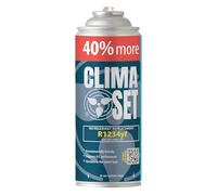 ClimaSet Recambio gas R1234yf - Kit recarga aire acondicionado coche 1x235 g - Sustituto del refrigerante R1234yf - botella refrigerante coche - Gas aire acondicionado coche - ECO