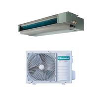 Climatizador canalizado Hisense serie turbo ADT26UX4RBL8 9000 BTU Inverter A++ en R32