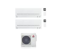 Climatizador doble split mod. MXZ-2F42VF + MSZ-AP25VGK + MSZ-AP35VGK 9000 + 12000 btu clase A+++/A++