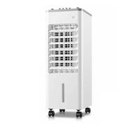 Climatizador Evaporativo 9L, Aire Acondicionado Portátil sin Tubo con Perillas Mecánicas, 90° Oscilación, 4 Acumuladores de Hielo para Hogar