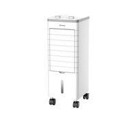 Climatizador evaporativo compacto con lamas abatibles diseño compacto. 60w. caudal: 350m3/h. 59 cm