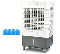 Climatizador Evaporativo Industrial 30 L, Botones Mecánicos, Enfriador