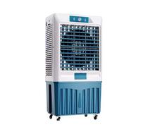 Climatizador Evaporativo Industrial de 280 W, Tanque de Agua de 65 L, 3 Velocidades, Oscilación de 120°, Silencioso, 9800 M³/h, Ventilador Industrial con Agua para Uso Comercial y de Oficina