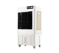 Climatizador Evaporativo Industrial, Enfriador de Aire Portatil con Oscilación de 120°, Tanque de Agua de 30/40 L, 3 Velocidades, Ventilador Frio Hielo Por Agua para Uso Residencial Comercial(60x40x10