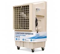 Climatizador Evaporativo Industrial VONALA IC18000 - Enfriador de Aire Profesional, Depósito 96L, Caudal 18000 m³/h, Cobertura 200m², 700W Climatizador Industrial Portátil
