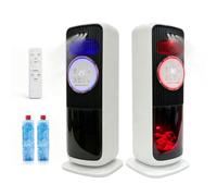 Climatizador portatil 5 en 1 torre aire frio calor Refrigerador Calefactor | ventilador climatizador heater 2000W Temporizador de 12H Flujo de aire de 180° Mando a distancia，para oficinas y interior