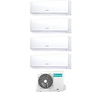 Climatizador Quadri Split 9000 + 9000 + 1200 + 12000 Btu Gas R32 WiFi Inverter - New Comfort