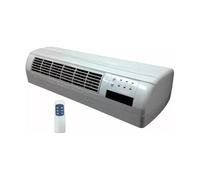 Climatizador split cerámico con mando a distancia FM, ideal para regular la temperatura y mejorar el confort en el hogar.