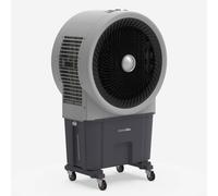 UNIVERSALBLUE | Climatizador 90L | Gris | Modo Frío y Evaporación | 210W | 3 Velocidades | Superficiesde hasta 80 m² | flujo de aire 6000 m³/h | Aletas Oscilantes