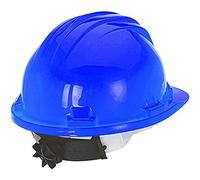 CLIMAX - Casco Obra Homologado Ajustable .Azul