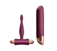 Climaximum - rapture kit vibrador clásico + plug anal principiantes