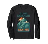 Climb Katahdin Shirt Senderismo Montaña Aventura Trail Manga Larga