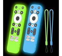 Climberer - Funda para mando a distancia que brilla en la oscuridad compatible con dispositivos de transmisión Onn 4K/HD, absorbe los golpes y es antideslizante (4K/HD)