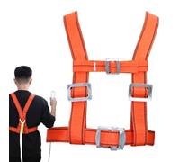 Climbing Harness - Adjustable Multi-Functional, Tree Climbing Harness, Safe Restraint Ropes, Lanyards For Men, Women, And Adults | High-Altitude Work, Rock, Fire Rescue, Exterior Cleaning