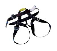 Climbing Harness - Half Body Safety Belt | 3 Point Rappelling Harnesss | Rock Climbing Gear | Thick Comfortable Safety Harnesss | Mountaineering Work Harness For Roofing Construction Outdoor Training