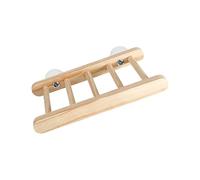 Climbing Ladder, Wooden Ladder, Safety Material Easy Mounting Adjustable Size Vibrant Colors Sturdy Hardware Comfortable Perch, Grinding Toys for