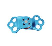 Climbing Pulley | 3.7in Rope Ascender 30KN Aluminum Alloy | Heavy Duty Fall Protection Rigging Rigging Rappelling Slackline Tree Climbing Equipment | Outdoor Rescue Backyard Rigging Training Use