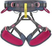 Climbing Technology Anthea - Arnés de escalada para mujer, color antracita y ciclamen, XS-S