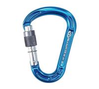 Climbing Technology Concept SG - Mosquetón de Escalada con Seguro, Color Azul