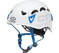 Climbing Technology Galaxy Casco, Adultos Unisex, Bianco/Azzurro, Regolabile da 50-61 Cm