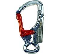 Climbing Technology K-Advance Shell - Mosquetón Doble con Refuerzo de Acero, Color Naranja