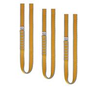 Climbing Technology Looper PA 120 cm, cinta unisex adulto, gris/dorado (Paquete de 3)