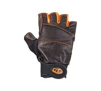 Climbing Technology Progrip Ferrata - Guantes Medio Dedo Negro Negro Talla:M