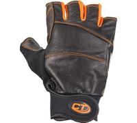 Climbing Technology Progrip Ferrata - Guantes Medio Dedo Negro Negro Talla:S