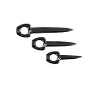 Climbing Technology Universal Hard 3A250150AV2C1ST - Clavo de Roca, Negro, Talla única