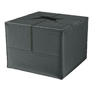 Climecare Bolsa Cojines Exterior Impermeable Jardin, 80x80x60cm, Organizador Arbol Navidad 600D Oxford, Anti-UV, Funda de Almacenamiento para Guardar Cojines