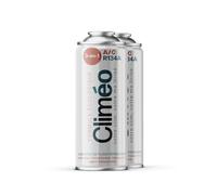 Climéo 3 en 1 2 x 400 ml de repuesto de refrigerante ecológico con sellador R134a/R12 servicio independiente de aire acondicionado