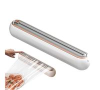 Cling Wrap Cutter - Magnetic Food Film Dispenser, Injury Resistant Cutting Tool, Smooth Organizer, Efficient Meal Prep Accessory | Compact Kitchen Storage Solution For Refrigerator, Pantry,