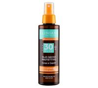 CLINIANS | Aceite Seco Protector para Cuerpo y Cabello SPF30, con Vitamina E, aceite de Almendra, Argán y Jojoba, 150mL