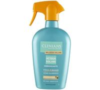 CLINIANS | Agua Solar Bronceadora Fresh & Bronze, con Niacinamida, Agua de Coco y Ácido Hialurónico, 450mL