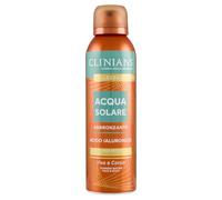 CLINIANS | Agua Solar Bronceadora Rostro y Cuerpo, con Ácido Hialurónico, Agua de Coco y Aloe, 150mL