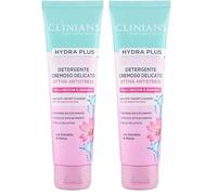 CLINIANS | Hydra Plus Active Anti-Stress Crema Limpiadora Facial, Dermatológicamente Testado, Limpia Suavemente, Made in Italy, 150 ml (Paquete de 2)