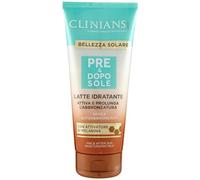 CLINIANS | Leche Hidratante Pre y Post Sol, con Activador de Melatonina, 200mL