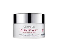 Clinic Way 5° - Crema de noche intensiva antiarrugas para cara y ojos, 70+ (50 ml)