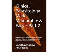 Clinical Parasitology Made Memorable & Easy - Part 2: Mnemonic-Rich • Clinically Anchored • Examiner-Calibrated - Featuring Stories, Sketches, and SEQ/MCQ Inserts for Exam Success
