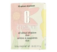 Clinique Dúo de sombras All About Shadow Brillo y mate 15 Uptown/Downtown 2,2 g