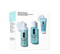 Clinique Anti-Blemish Solutions Mini Kit | Paco Perfumerías n/a Cleansing Foam 50 ml + Clarifying Lotion 60 ml + All-Over Clearing Treatment 15 ml
