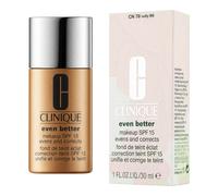 Clinique Even Better Makeup FPS 15 Unifica y Correge CN 78 Nutty 30ml