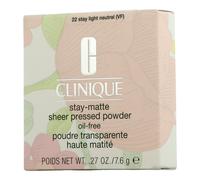 Clinique Stay-Matte Sheer Pressed Powder 22 Stay Light Neutral 7,6 g