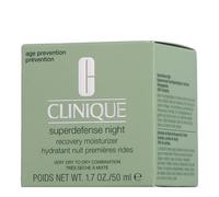 Superdefense Night Recovery Moisturizer (dry Skin) 50 ml CLINIQUE Hidratante Cosmetica Mujer.