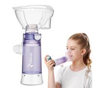 Clinivox Cámara de sujeción con válvula antiestática (VHC), de AEROCHAMBER Plus Flow-VU.