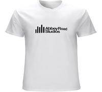 CLINSIS Abbey Road Studios Logo Music Shirt Tshirt Men's White XXL