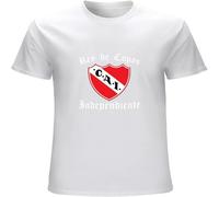 CLINSIS Club Atlético Independiente Argentina Primera División Soccer Men's T Shirt Unisex Clothing White M